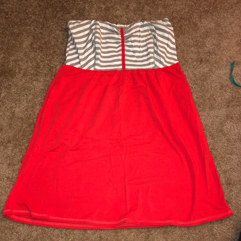 Strapless Summer Dress